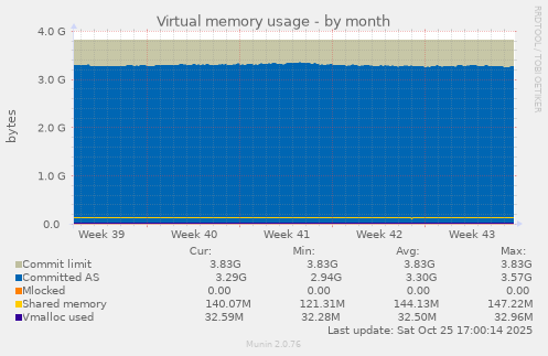 Virtual memory usage
