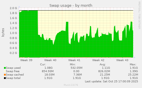 Swap usage